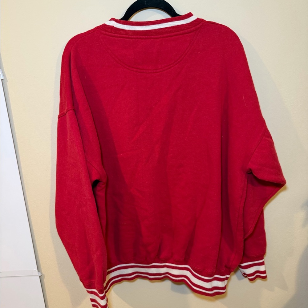 Texas Rangers Champs Red Crewneck Sweater - Picture 3 of 3